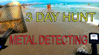 3 Day Beach and Underwater Metal Detecting Hunt on Miami Beach!