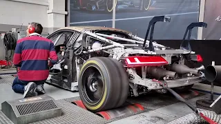 Audi R8 LMS GT3 @ Dyno 🏎💨💥 - TurboPerformance 💪🏻😎