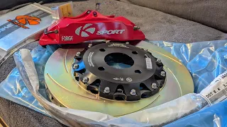 UNBOXING THE K-SPORT BIG BRAKE KIT FOR THE NISSAN PULSAR GTIR