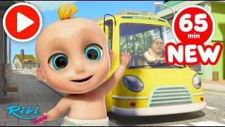 Автобус 🚌 The Wheels On The Bus 🚌 Развивающие песенкидля детей