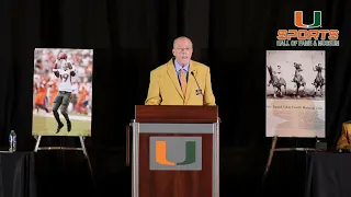 Rick Remmert acceptance speech - UM Sports Hall of Fame and Museum