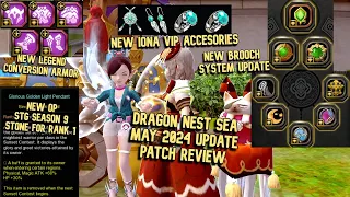 Dragon Nest SEA May 2024 Update Review : Brooch , Legend Conversion ,New Iona VIP Acc & STG Season 9