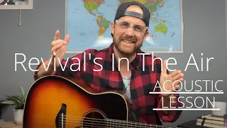 Bethel Music // Revival's In The Air // Acoustic Guitar Lesson/Tutorial [EASY]