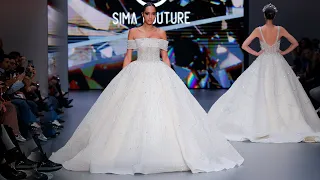 Sima Couture Bridal Spring 2025 | Barcelona Bridal Fashion Week - 4K