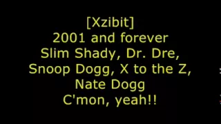 Eminem, Dr Dre, Xzibit, Nate Dogg and Snoop Dogg - Bit** Please II - Lyrics