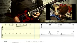 Dimebag Darrell - Fucking Hostile Solo (Randall Clinic live version). Guitar Tabs.