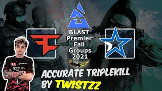 Точный ТриплКилл от Twistzz на Ancient, FaZe vs Complexity, BLAST Premier Fall Groups 2021