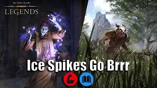 Ice Spike Battlemage | Gameplay/Highlights (TES Legends)