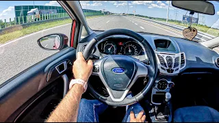 2013 Ford Fiesta [1.4 96HP] |0-100| POV Test Drive #1246 Joe Black