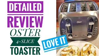 Oster 4 Slice Toaster Detailed Review How to Make Toast Bagels