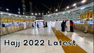 Latest Hajj Update 2022 Masjid Al Haram | Makkah live today now