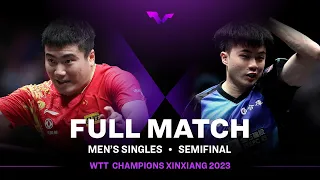 FULL MATCH | LIANG Jingkun vs LIN Yun-Ju | MS SF | #WTTXinxiang 2023