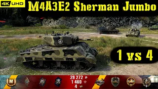 World of Tanks M4A3E2 Sherman Jumbo Replay - 6 Kills 2.5K DMG(Patch 1.6.1)