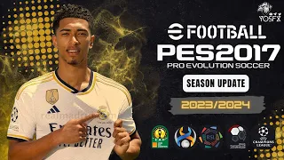 PES 2017 Next Season Patch 2024 - All Competitions - ( Download & Install )