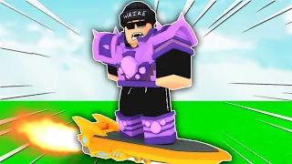 NEW Hoverboard in Roblox Bedwars...