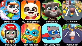 CAT Runner,Tom Sky Run,My Talking Panda,Tom Gold Run,Tom Hero Dash,Pet Runner...