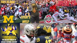 #3 Michigan vs #2 Ohio State Highlights | 2022 College Highlights! Reaction