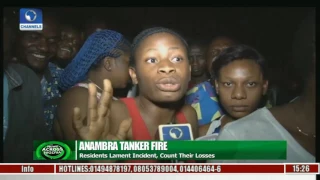 News Across Nigeria: Residents Lament Anambra Tanker Fire Incident