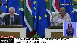 Big takeaways from U.S. Treasury Secretary Janet Yellen's visit to SA: Prof. Christopher Malikane