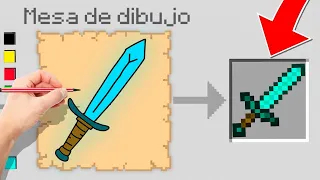 ¡MINECRAFT pero CONSIGO TODO lo que DIBUJO! 😍✏️ ROLEPLAY con MIKECRACK - Sparta356