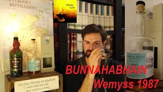 Bunnahabhain 1987 - 2019 Raisin D'etre - Wemyss Malts (Whisky Verkostung Nr.604)