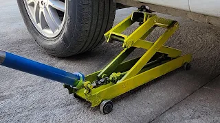 How to make a DIY CAR lift Jack from workshop scrap