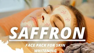 saffron face pack for skin whitening | DIY Saffron, Yogurt, and Gram Flour Face Pack to Remove Tan