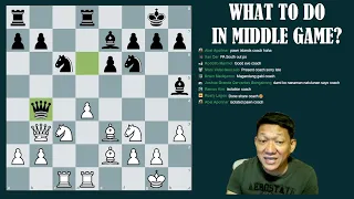 PAANO LUMAKAS SA CHESS NG MABILIS! What Do To in the Middle Game!