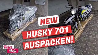 Meine Husqvarna 701! Brand New/701 auspacken/anschauen!