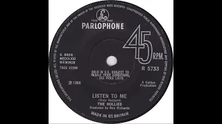 UK New Entry 1968 (208) The Hollies - Listen To Me