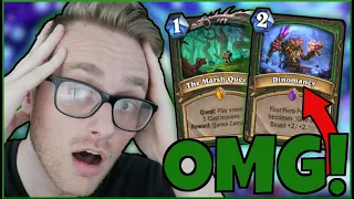 DINOMANCY and The Marsh Queen? ULTIMATE MEME QUEST Hunter | Scholomance Academy | Wild Hearthstone