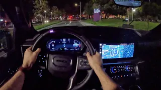 2022 GMC Denali Ultimate POV Night Drive (3D Audio)(ASMR)