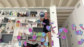 Ginnastica ritmica - maestria con la palla maneggio con la palla (AD)  by FLORIANI ALESSIA