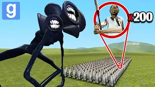 TREVOR HENDERSON CREATURES vs GRANNY ARMY! (Garry's Mod Sandbox) | JustJoeKing