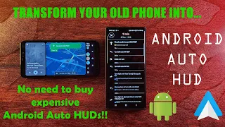 [Part -1] Transform your old android phone to futuristic Android Auto HUD! #android #diy #techhacks