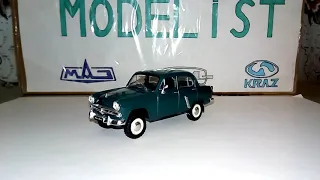 Москвич-410 / Автолегенды СССР №49 / Обзор модели 1:43 / DeAgostini.