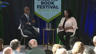 Annette Gordon-Reed and Eddie Glaude Jr. in conversation at the New Orleans Book Festival