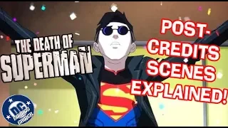 Death of Superman End Credits Scenes EXPLAINED!