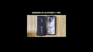 IPHONE 11 PRO VS SAMSUNG S9 PUBGMOBILE NEW UPDATE TEST! #shorts