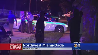 Teen Hospitalized Following Drive-By Shooting In Northwest Miami-Dade