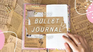 ✨ My 2022 Bullet Journal Setup in a Hobonichi Weeks ✨