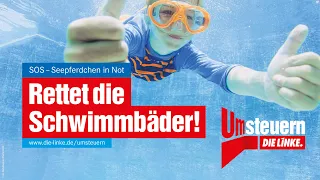 SOS Seepferdchen in Not: Rettet die Schwimmbäder!