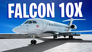 Inside Dassault Falcon 10X: The NEW Longest Range Jet