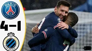 PSG vs Club Brugge 4-1 Extеndеd Hіghlіghts & Goals 2021 HD