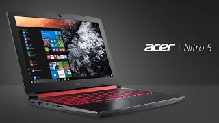 Ноутбук Acer Nitro 5 AN515-54-51NJ обзор 1 часть