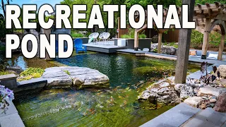 Create a Recreational Pond Using an Aquascape Kit