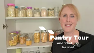 New pantry tour, looking back at what's left a year after starting canning, and freeze dryer update