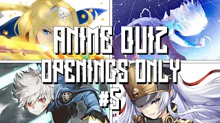 Anime Quiz Openings #5 - 56 Songs (Easy - Very Hard)