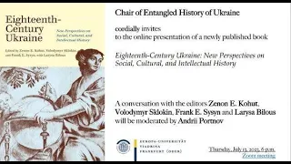 Eighteenth-Century Ukraine: New Perspectives on Social, Cultural, and Intellectual History.