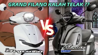 GRAND FILANO KALAH TELAK ⁉️ NEW HONDA STYLO 160 VS YAMAHA GRAND FILANO